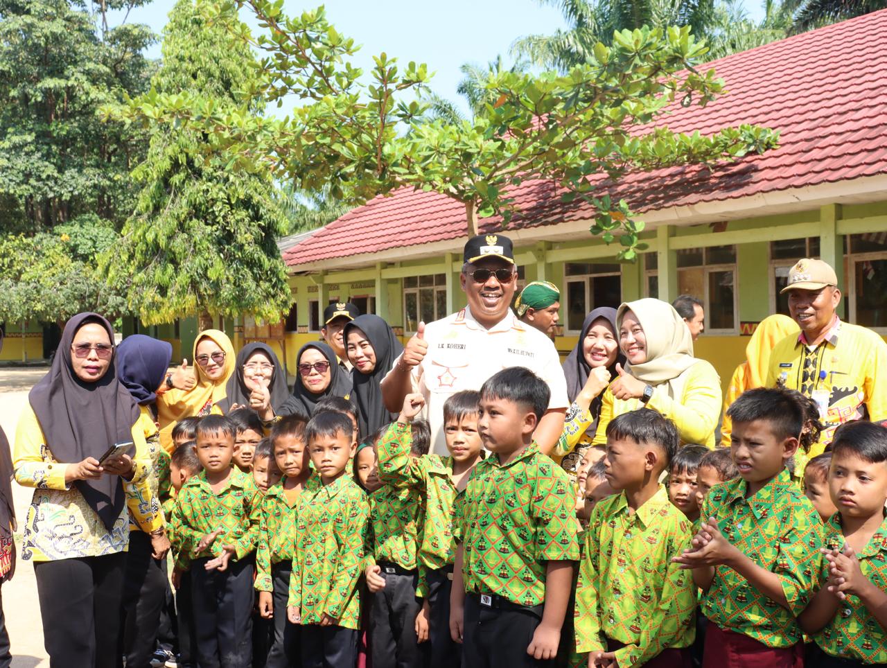 Wakil Bupati Lampung Tengah Tinjau Layanan Kesehatan dan Pendidikan di Kecamatan Padang Ratu